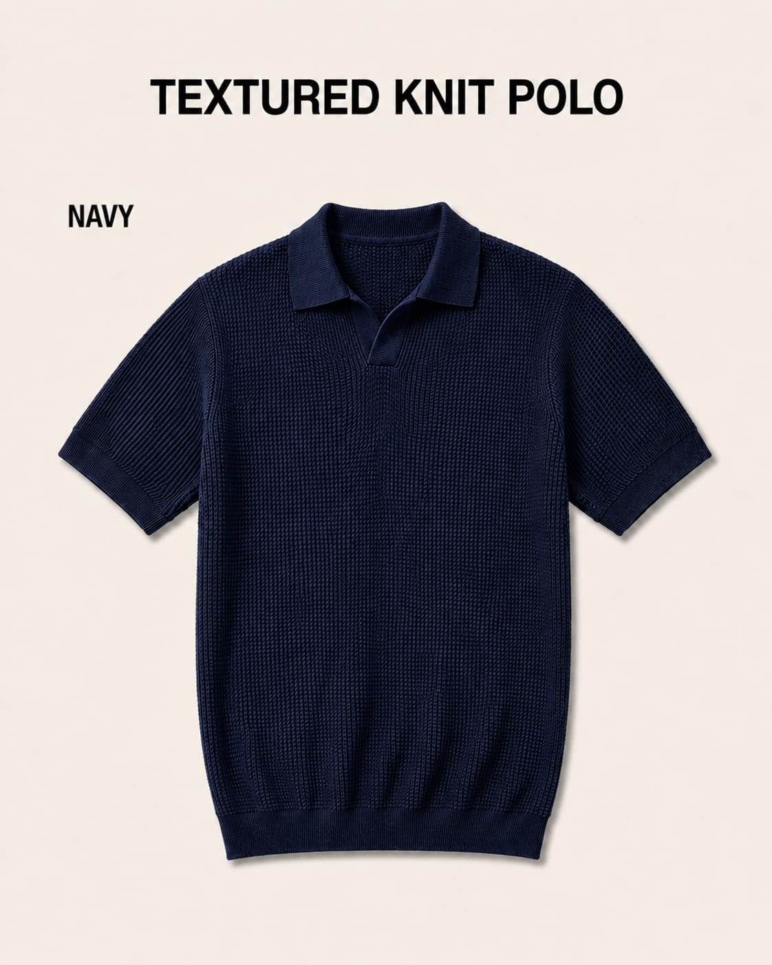 Pack of 3 Johnny Collar Polos – Maroon, Navy & Green